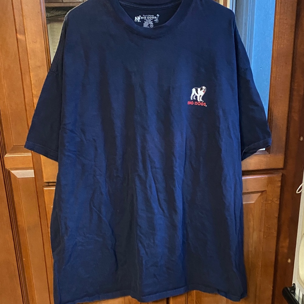 Patriotic Graphic Men's 3X Navy Blue Big Dogs T-Shirt 4th of July - Picture 6 of 6